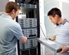 Data center two men