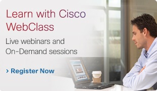 Learn with Cisco WebClass