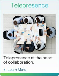 Telepresence at the heart of collaboration.