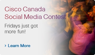 @CiscoCanada Twitter Contest #FunFriday