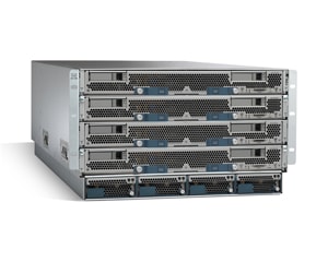 Cisco Unified Computing System 5108 with 8 UCS B-Series blades