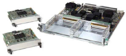 配有两个 Cisco IPSec VPN SPA 的   Cisco Services SPA Carrier-400