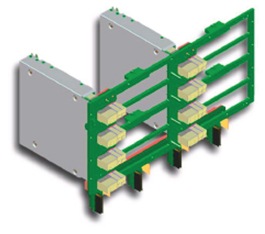 Cisco UCS 5108刀片服务器机箱的开放中板设计提高了空气流通效率