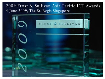 2009 Frost & Sullivan 亚太区 ICT大奖