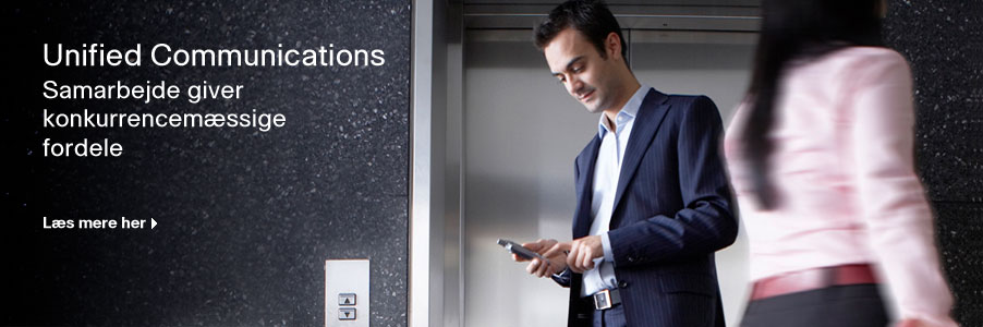 Cisco Unified Communications - samarbejde giver konkurrencem�ssige fordele