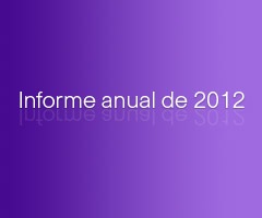 Informe anual de 2012 Informe anual de 2012