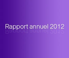 Rapport annuel 2012