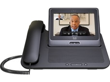 Cisco Cius Business Tablet in its Docking Station