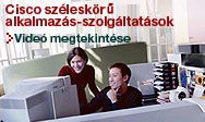 Cisco nagy kiterjedésű alkalmazásszolgáltatások