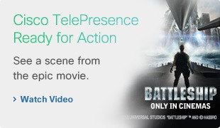 CISCO Telepresence Ready for Action