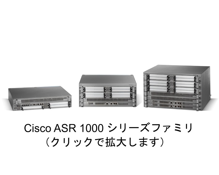 Cisco ASR 1000 Series Family 