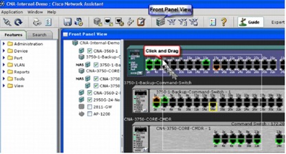 �} 10 Front Panel View �ł̃X�C�b�`�̑I��
