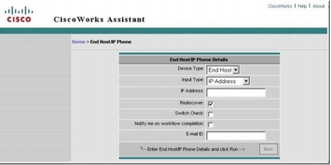 図 2 CiscoWorks Assistant