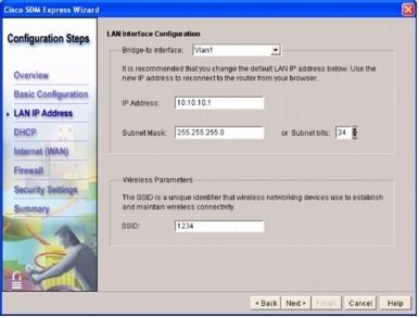 �} 5 Cisco SDM Express