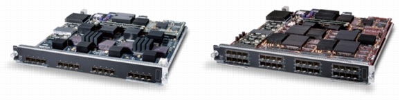 図 3 Cisco MDS 9000 ファミリ 16 および 32 ポート ファイバ チャネル スイッチング モジュール