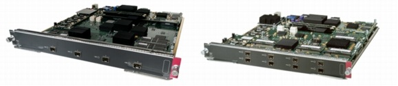 図 7 Cisco MDS 9000 ファミリ 4 ポートおよび 8 ポート IP ストレージ サービス モジュール