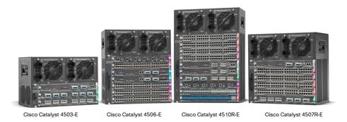 図 1 Cisco Catalyst 4500 E シリーズ スイッチ