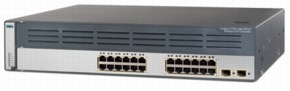 図 1 Cisco Catalyst 3750G Integrated Wireless LAN Controller