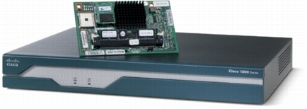 NCE �̍��x�ȓ������W���[���� Cisco 1841 �T�[�r�X�����^���[�^