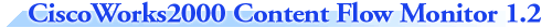CiscoWorks2000 Content Flow Monitor 1.2