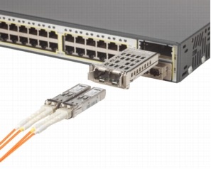 �} 2 Cisco TwinGig SFP �R���o�[�^ ���W���[�����A10 �M�K�r�b�g �C�[�T�l�b�g X2 �C���^�[�t�F�C�X�� 2 �̃M�K�r�b�g �C�[�T�l�b�g SFP �|�[�g�ɕϊ�