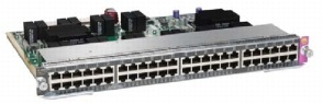 図 11 WS-X4648-RJ45V+E Cisco Catalyst 4500E シリーズ 48 ポート 802.3af PoE および 802.3at PoEP 10/100/1000(RJ-45)
