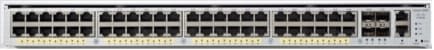 図 1 Cisco Catalyst 4948E および 4948E-F の前面パネル