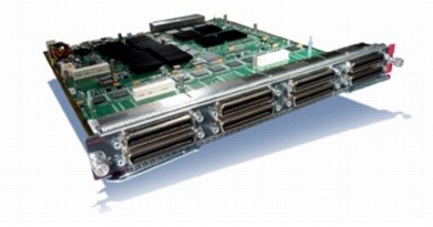図 10 Cisco クラシック 96 ポート 10/100 (802.3af PoE モジュールへのフィールド アップグレード オプション付き)(製品番号 WS-X6196-RJ-21)