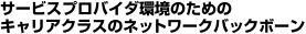 �T�[�r�X�v���o�C�_���̂��߂̃L�����A�N���X�̃l�b�g���[�N�o�b�N�{�[��