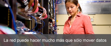 Imagen promocional: La red puede hacer mucho más que transmitir datos.