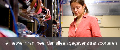 Promotieafbeelding: Het netwerk kan veel meer dan gegevens verplaatsen.