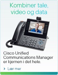 Kombiner tale, video og data