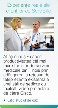 Experien�e reale ale clien�ilor cu Serviciile Cisco