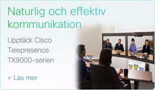 Uppt�ck Cisco Telepresence TX9000-serien