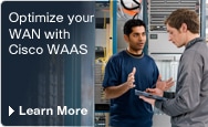Optimise your WAN with Cisco WAAS