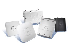 Dru�ina dostopovnih to�k Cisco Aironet: AP1130, 1140, 1242, 1250, 1500.
