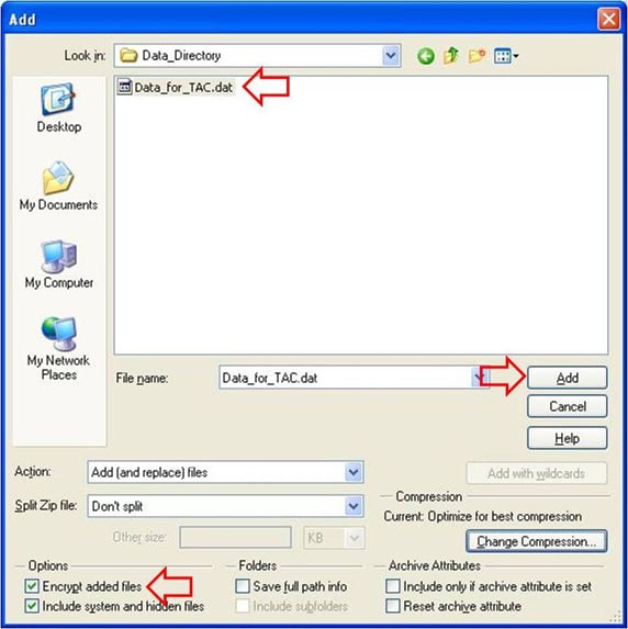 Fig 6 Encrypt Added Files