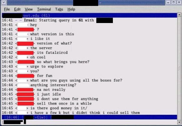 Starting a Conversation