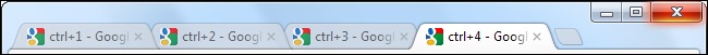 browser tabs