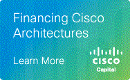 Financing Cisco Architectures