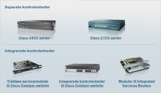 Tr&aring;dl&oslash;se LAN-controllere