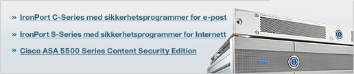 Sikkerhet for e-post- og Internett