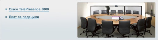 Cisco TelePresence System 3000