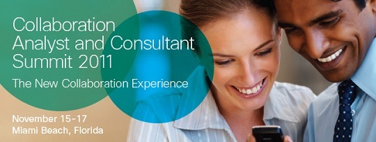 Collaboration Analyst Consultant Summit 2011 banner graphic