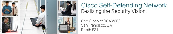 Cisco at RSA 2008