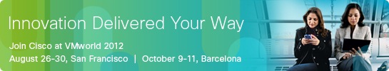 Cisco at VMworld 2012