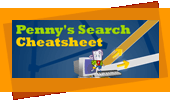 Penny's Search Cheatsheet