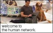 welcome to the human network.