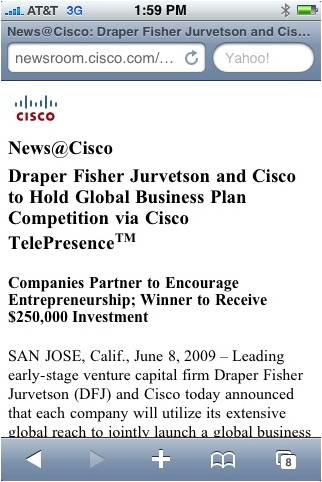 mobile page screenshot