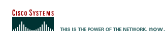 CISCO SYSTEMS: This is the power of the network. Now.